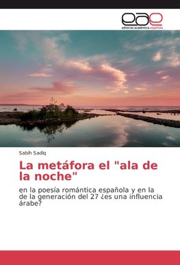 La metáfora el "ala de la noche"