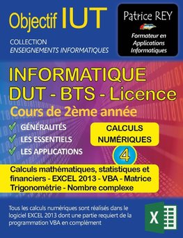 dut informatique - calculs numeriques (tome 4)