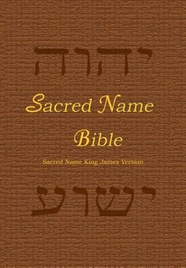 Sacred Name Bible