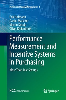 Performance Measurement and Incentive Systems in Purchasing