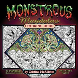 Monstrous Mandalas Coloring Book