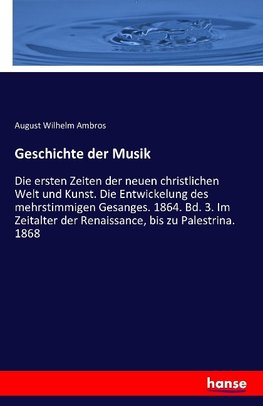 Geschichte der Musik