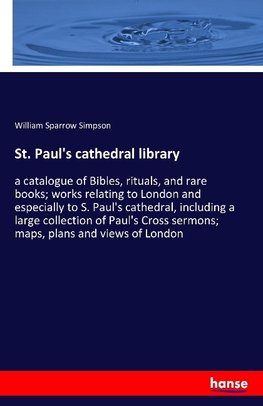 St. Paul's cathedral library