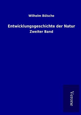 Entwicklungsgeschichte der Natur