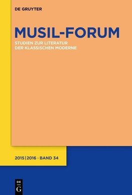 Musil-Forum 2015/2016