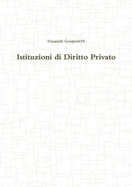 Istituzioni di Diritto Privato