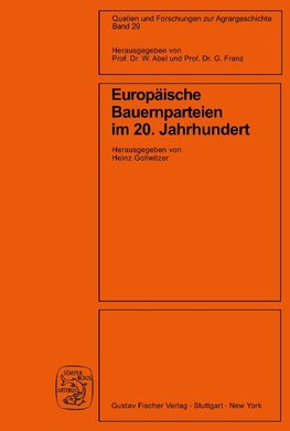 Europäische Bauernparteien im 20. Jahrhundert