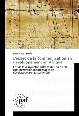 L'échec de la communication en développement en Afrique