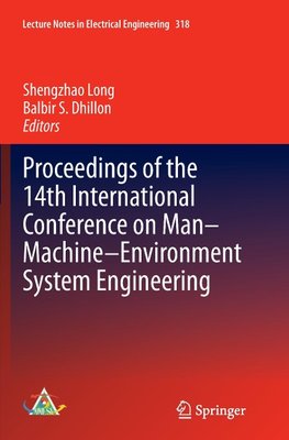 Proceedings of the 14th International Conference on Man-Machine-Environment System Engineering