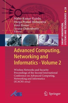 Advanced Computing, Networking and Informatics- Volume 2