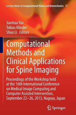 Computational Methods and Clinical Applications for Spine Imaging