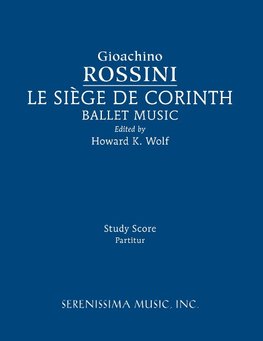 Le siege de Corinth, Ballet Music