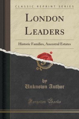 Author, U: London Leaders