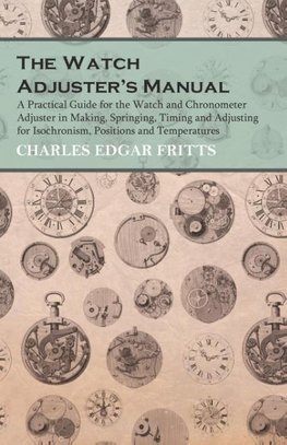 WATCH ADJUSTERS MANUAL - A PRA