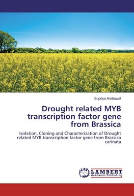 Drought related MYB transcription factor gene from Brassica