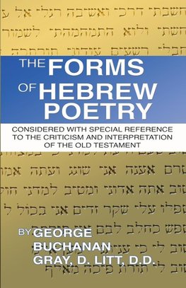 The Forms of Hebrew Poetry