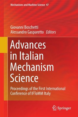 Advances in Italian Mechanism Science