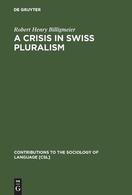 A Crisis in Swiss pluralism