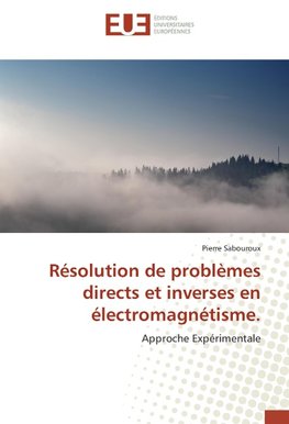 Résolution de problèmes directs et inverses en électromagnétisme.