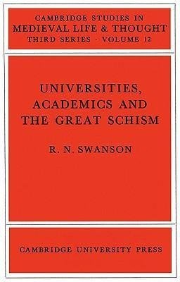 Universities, Academics and the Great Schism