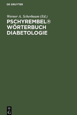 Pschyrembel® Wörterbuch Diabetologie