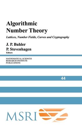 Algorithmic Number Theory