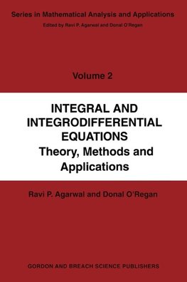 Integral and Integrodifferential Equations