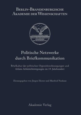 Politische Netzwerke durch Briefkommunikation