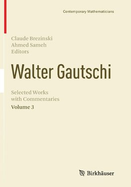 Walter Gautschi, Volume 3