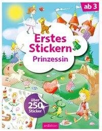 Erstes Stickern Prinzessin