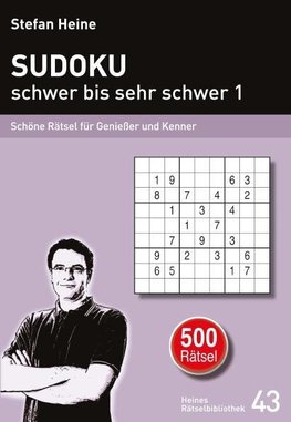 SUDOKU - schwer bis sehr schwer 1