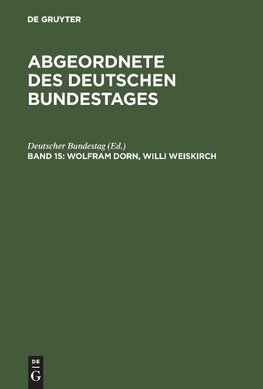 Abgeordnete des Deutschen Bundestages XV