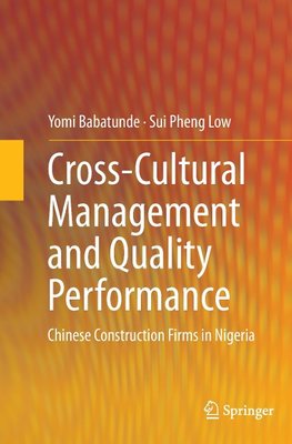 Cross-Cultural Management and Quality Performance