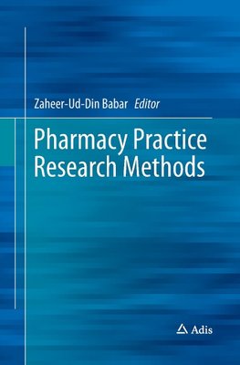 Pharmacy Practice Research Methods