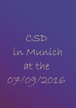 CSD in Munich at the 09.07.2016