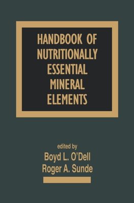 Handbook of Nutritionally Essential Minerals and Elements