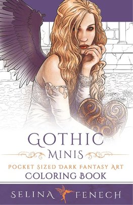 Gothic Minis - Pocket Sized Dark Fantasy Art Coloring Book