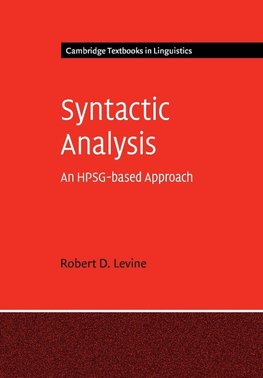 Syntactic Analysis