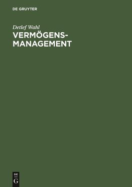 Vermögensmanagement