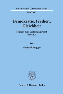 Demokratie, Freiheit, Gleichheit.