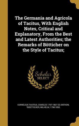 GERMANIA & AGRICOLA OF TACITUS