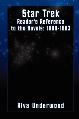 Star Trek Reader's Reference to the Novels
