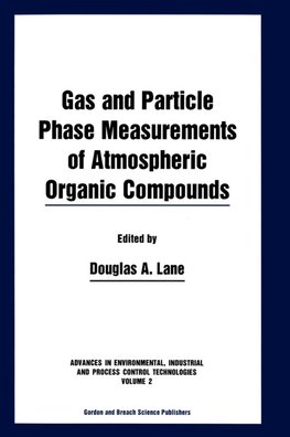 Gas and Particle Phase Measurements of Atmospheric Organic Compounds