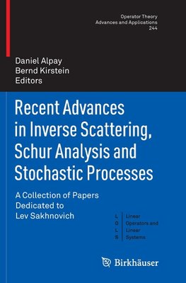 Recent Advances in Inverse Scattering, Schur Analysis and Stochastic Processes