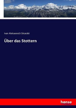 Über das Stottern