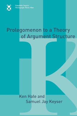 Prolegomenon to a Theory of Argument Structure