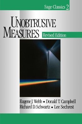 Webb, E: Unobtrusive Measures