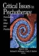 Slife, B: Critical Issues in Psychotherapy