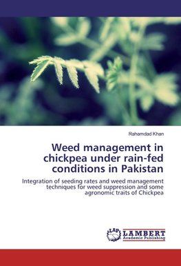 Weed management in chickpea under rain-fed conditions in Pakistan