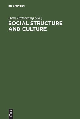 Social Structure and Culture